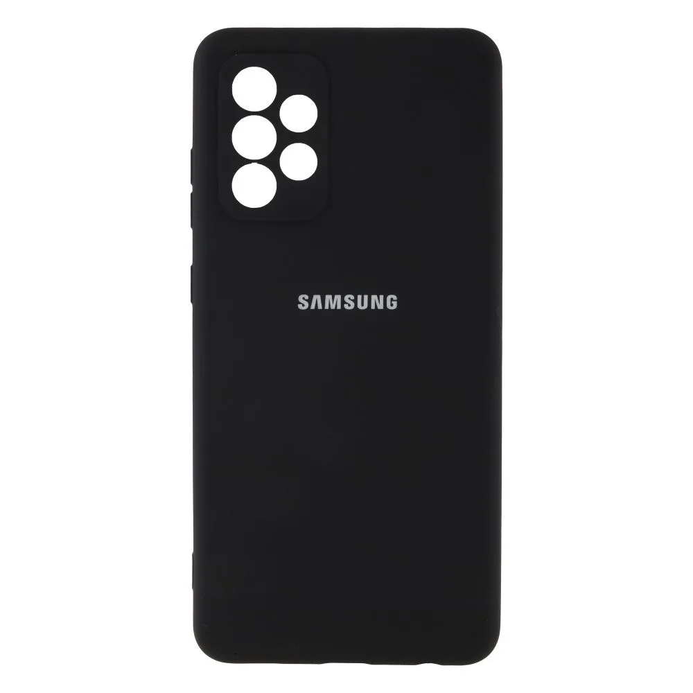 Чехол для Samsung A72 4G с рамкой, цвет черный