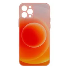 Чехол для Apple iPhone 12, цвет оранжево-желтый