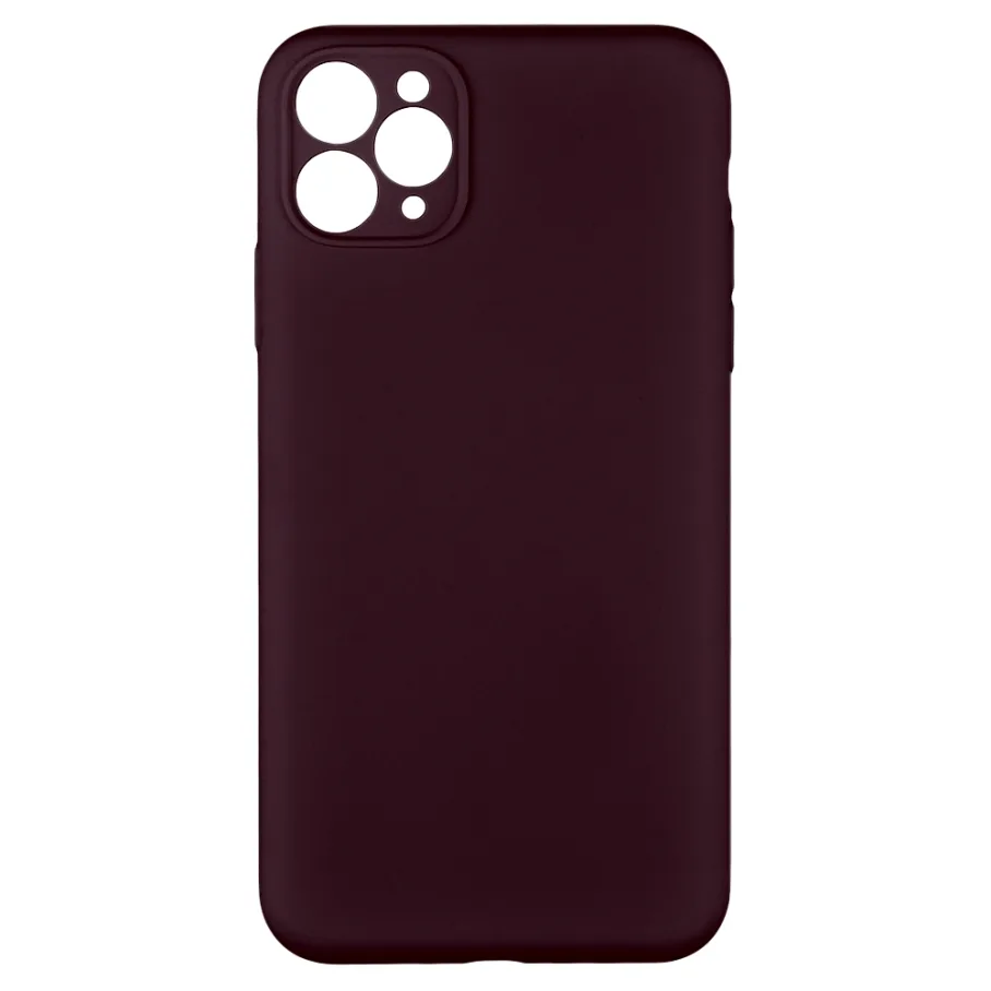 Чехол для iPhone 11 Pro Max, цвет гранатовый
