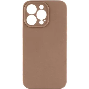 Чехол для iPhone 12, цвет кофейный
