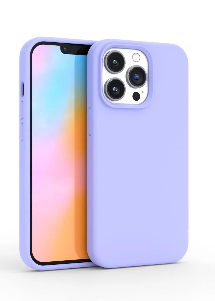 Чехол для iPhone 13 Pro Max, цвет сиреневый