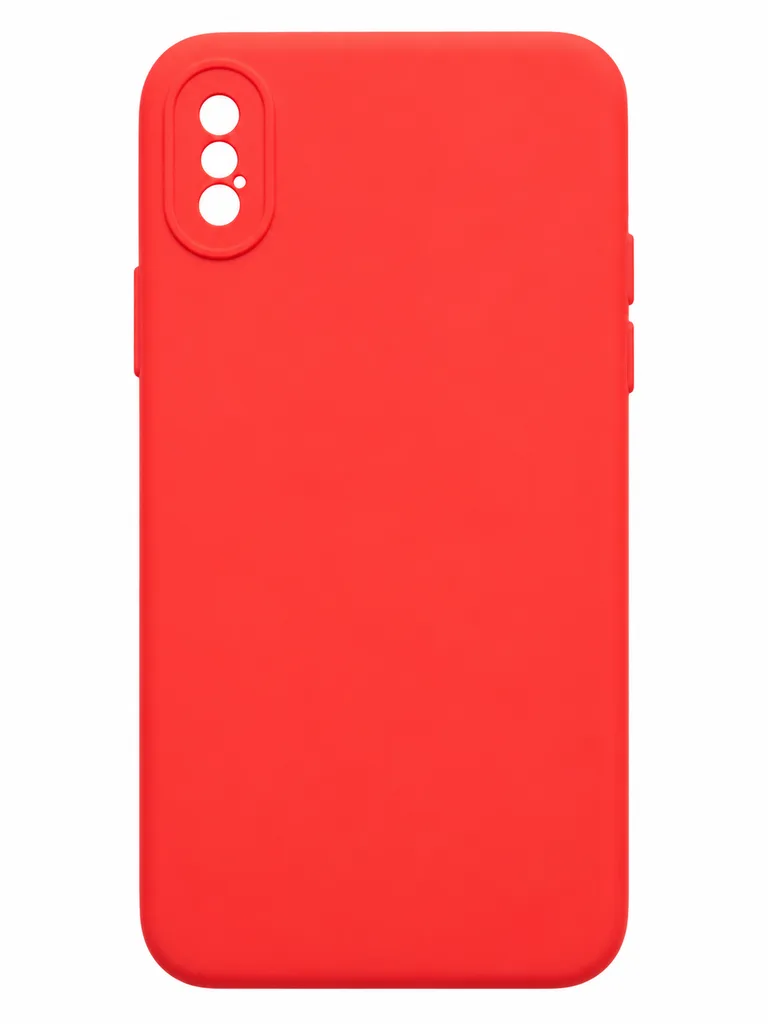 Чехол Full Frame Camera Protective No Logo для iPhone X/Xs, цвет красный