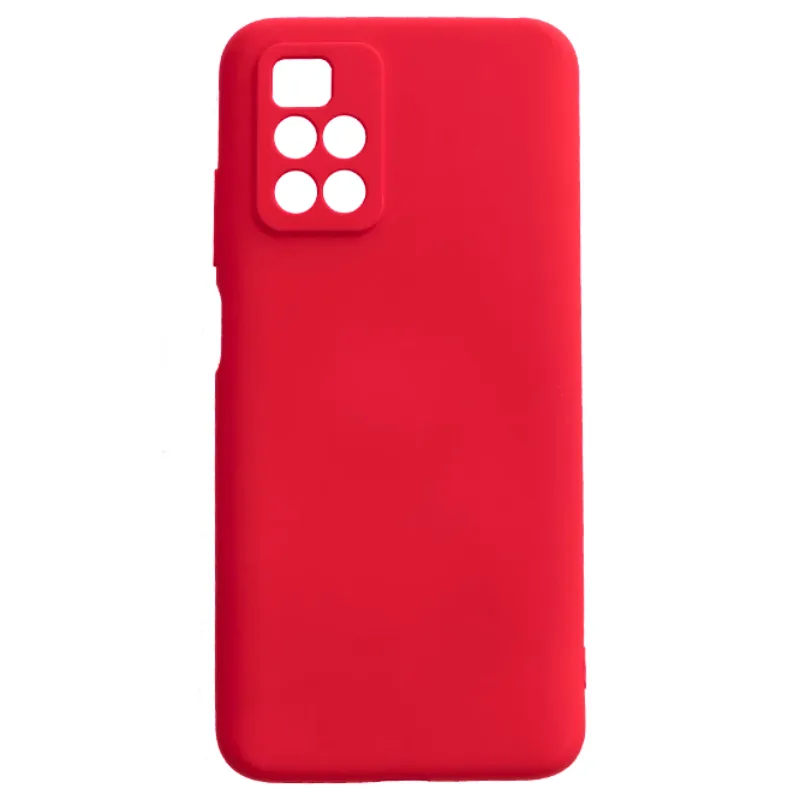 Чехол Silicone Xiaomi Redmi 10, цвет розовый