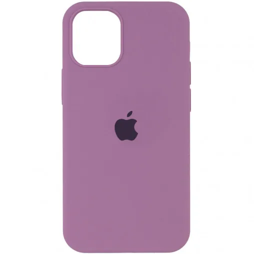 Full Silicone case для Apple iPhone 12 Pro, цвет сиреневый