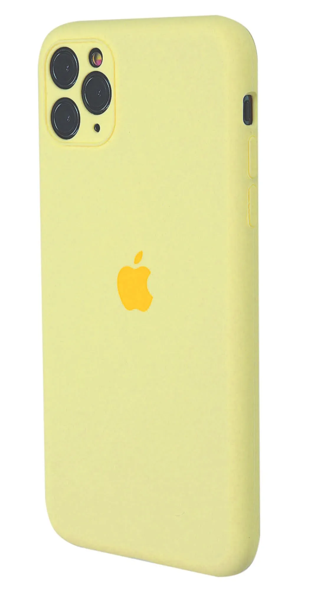Full Silicone case для Apple iPhone 12 Pro, цвет желтый