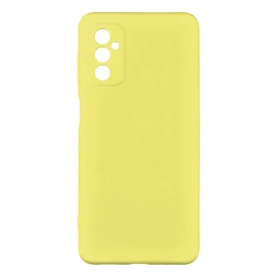 Чехол для Samsung M52 (SM-M526), с рамкой, цвет желтый