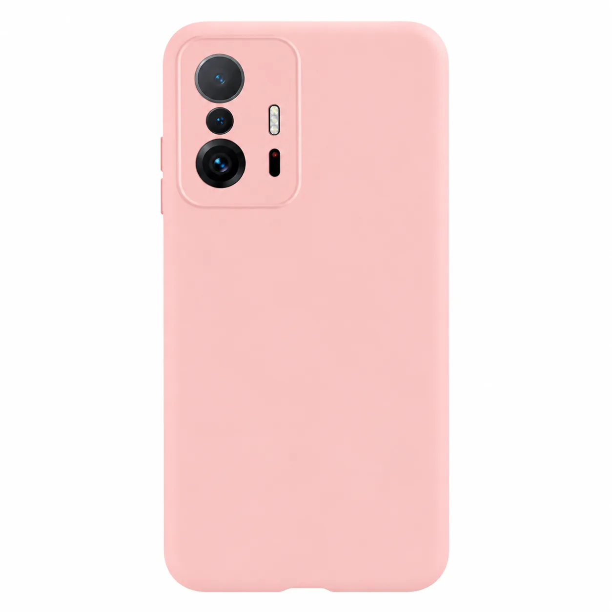 Чехол Full Case с frame для Xiaomi 11T Pro, цвет розовый