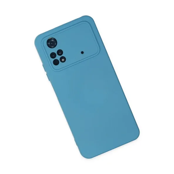 Чехол для Xiaomi Poco M4 Pro 4G, цвет синий
