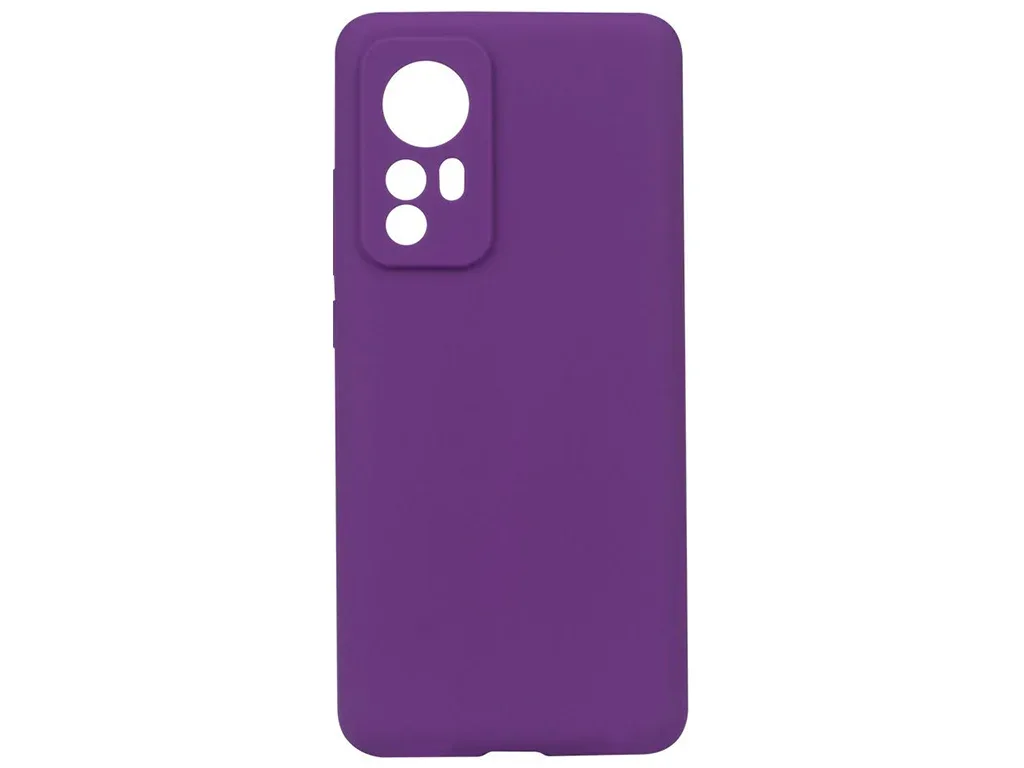 Чехол для Xiaomi 12 с рамкой, цвет фиолетовый