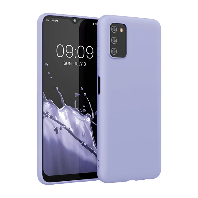 Чехол для Samsung A03s / A037, цвет сиреневый