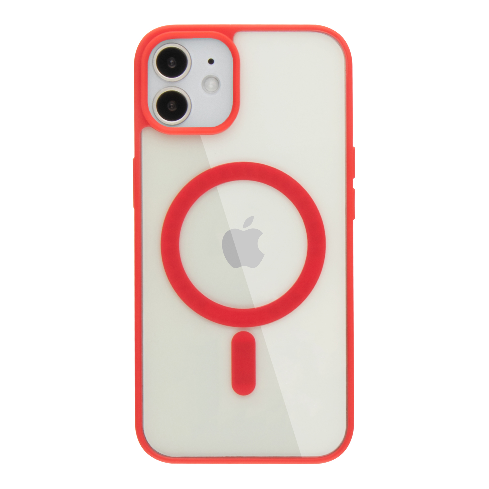 Чехол NEW TPU Color with Magsafe для iPhone 11 (01, Red)