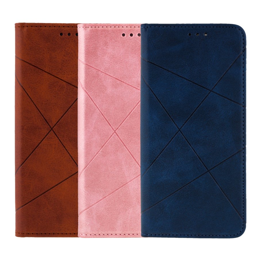 Чехол-книжка Business Leather для Xiaomi Redmi Note 10S (Коричневый)