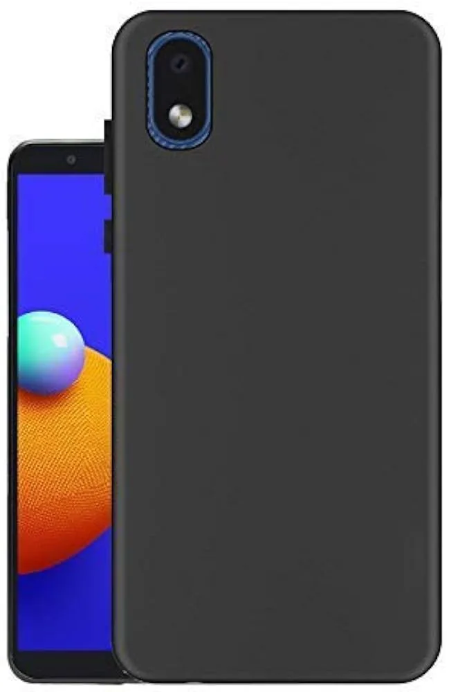 Чехол для Samsung A01, цвет черный