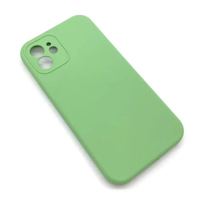 Чехол для iPhone 12, цвет зеленый