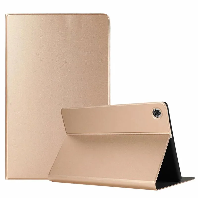 Книжка-кожа для Lenovo M10 HD, цвет золотой