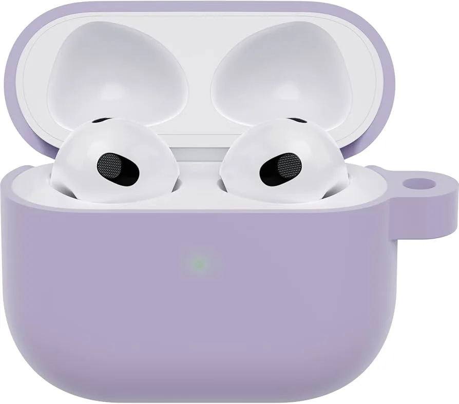 Чехол для AirPods 3 с Microfiber, цвет сиреневый