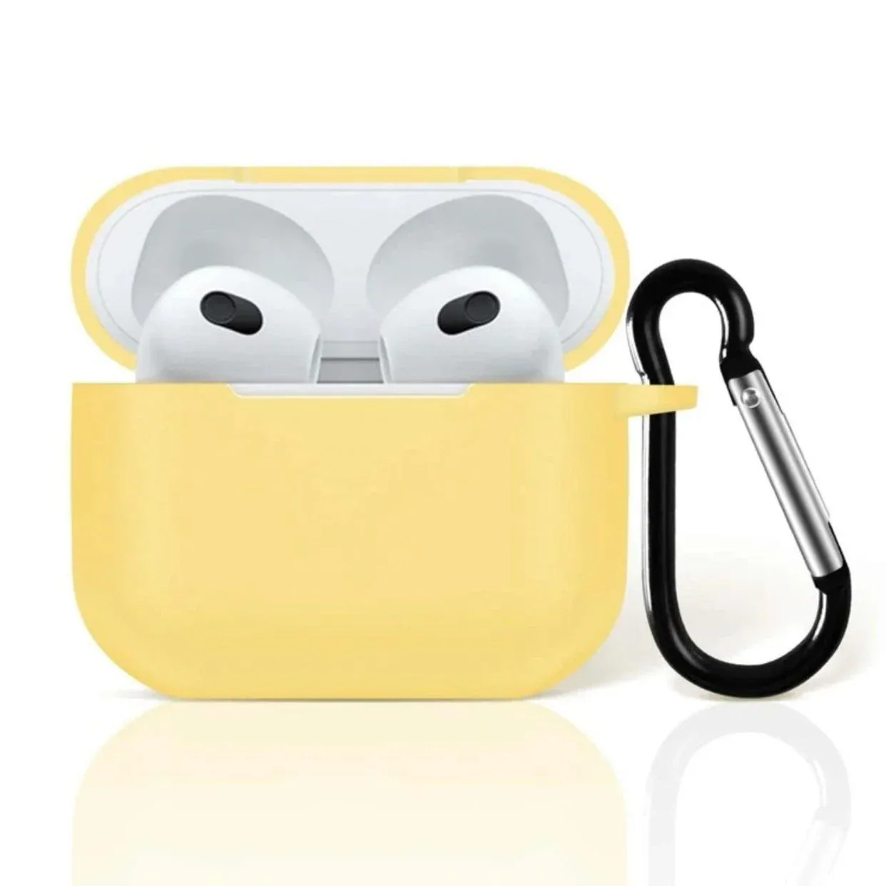 Чехол для AirPods 3 с Microfiber, цвет желтый