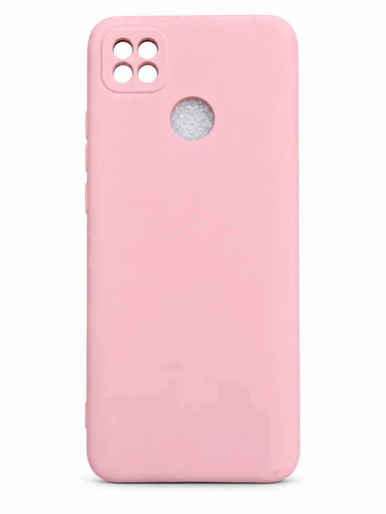 Чехол Silicone Case для Xiaomi Redmi 10A, цвет розовый