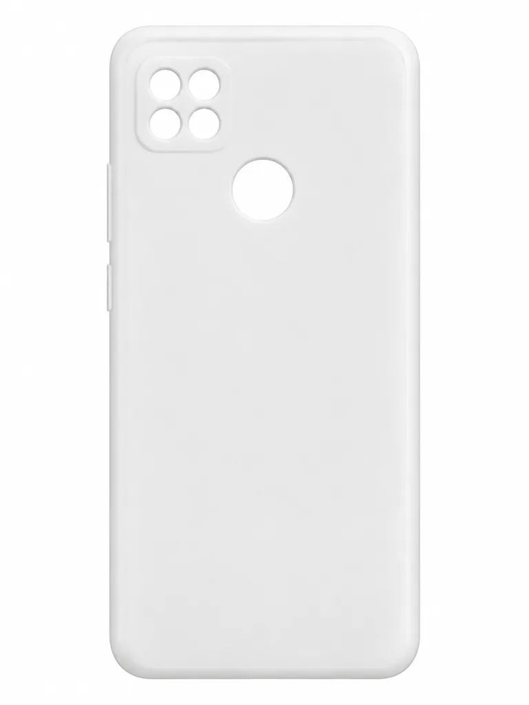Чехол Silicone Case для Xiaomi Redmi 10A, цвет белый