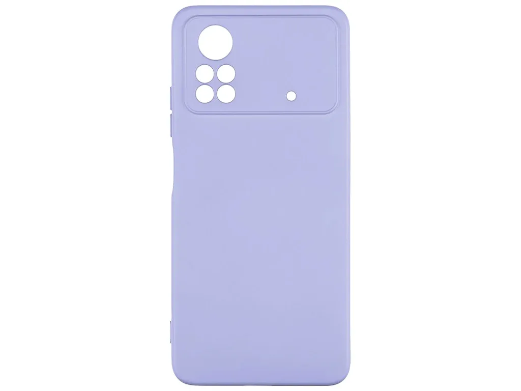 Чехол для Xiaomi POCO X4 Pro 5G с рамкой, цвет элегантный фиолетовый