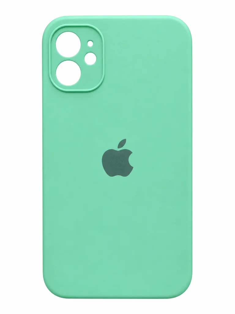 Чехол Silicone Case Copy Apple iPhone 11 Square, цвет светло-бирюзовый