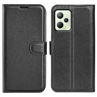 Книжка для Realme C35, цвет черный