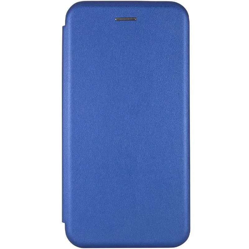 Чехол-книжка кожа Xiaomi Redmi Note 9S/Note 9Pro/ Note 9Max, цвет синий