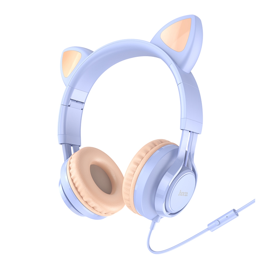 Наушники Hoco W36 (Голубой)
