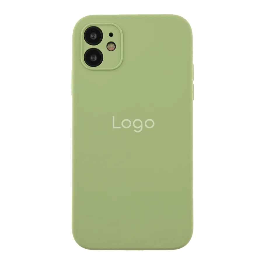 Чехол для iPhone 11 Copy с рамкой Square, цвет мятный