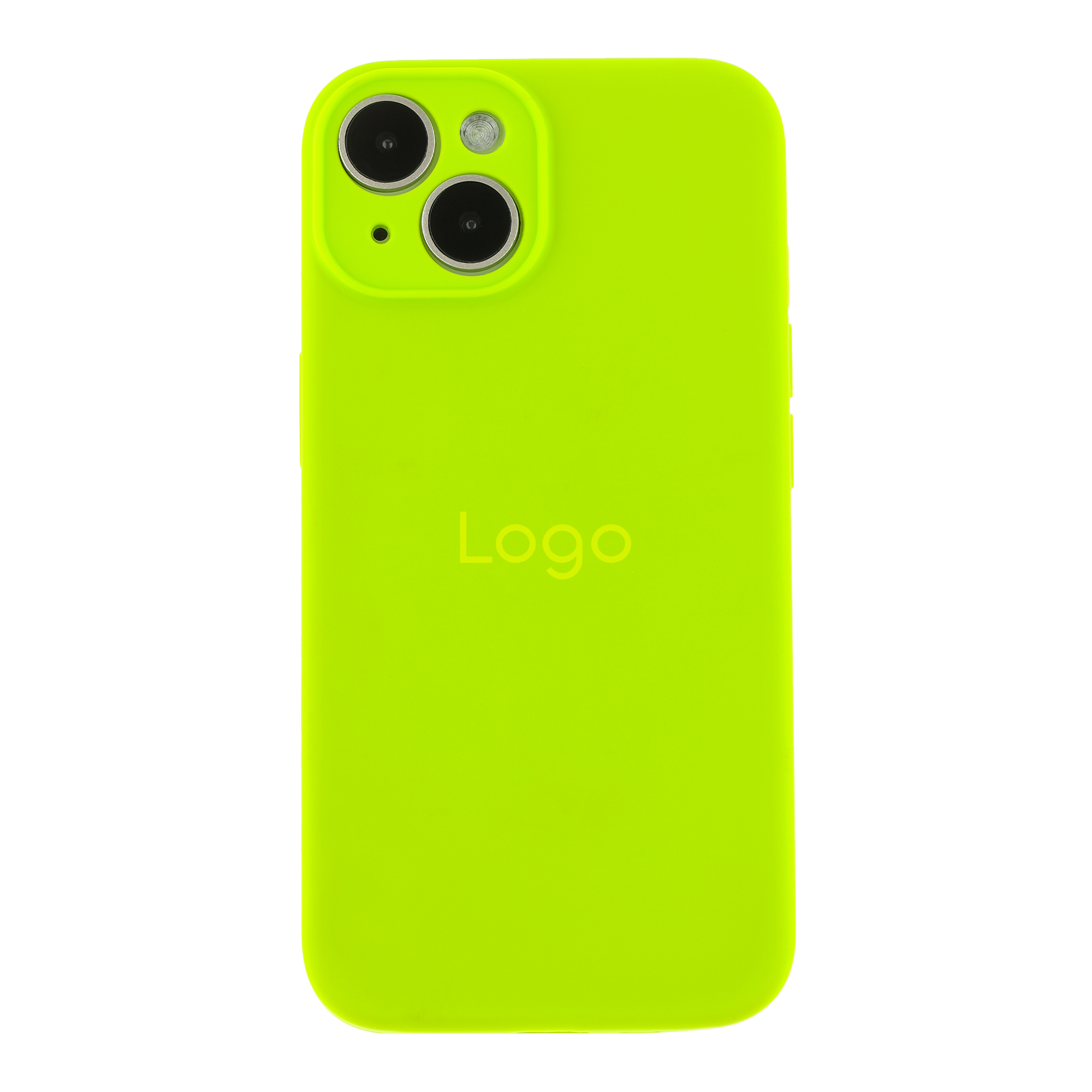 Чехол Silicone Case Full Size with Frame для iPhone 13 (40.Shiny green)