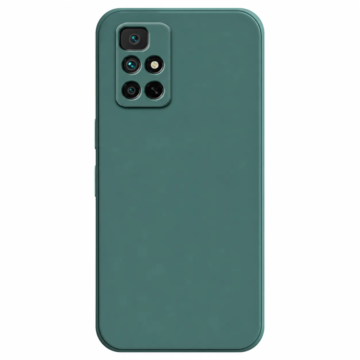 Чехол Silicone Case для Xiaomi Redmi Note 10 Pro 4G, цвет зеленый