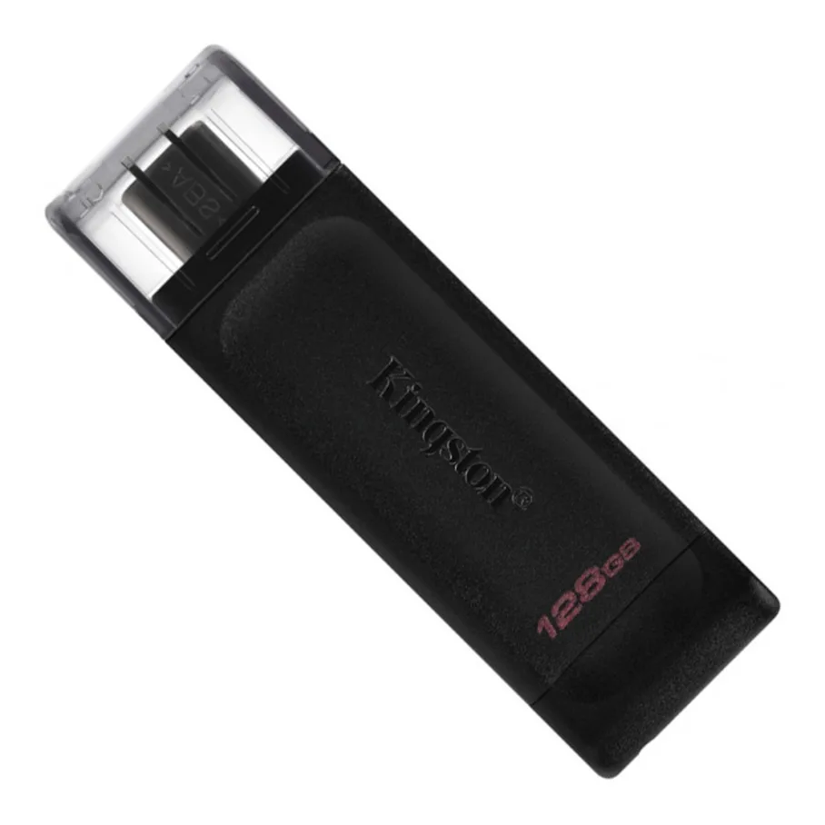 USB Flash Drive Kingston DT 70 Type-C, 128Gb, цвет черный