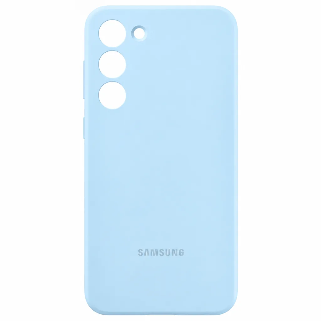 Чехол Silicone Case для Samsung S23 (S911B), цвет лавандовый