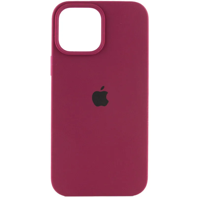 Чехол для iPhone 14 Pro Square, цвет бордовый