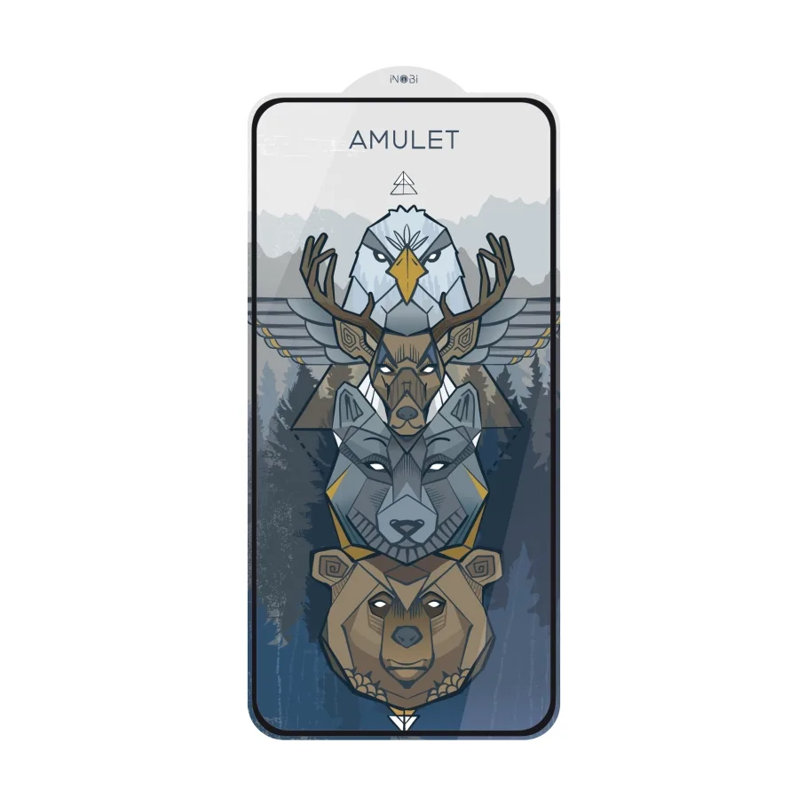 Защитное стекло AMULET 2.5D HD Antistatic для Xiaomi 12T/12T Pro, цвет черный