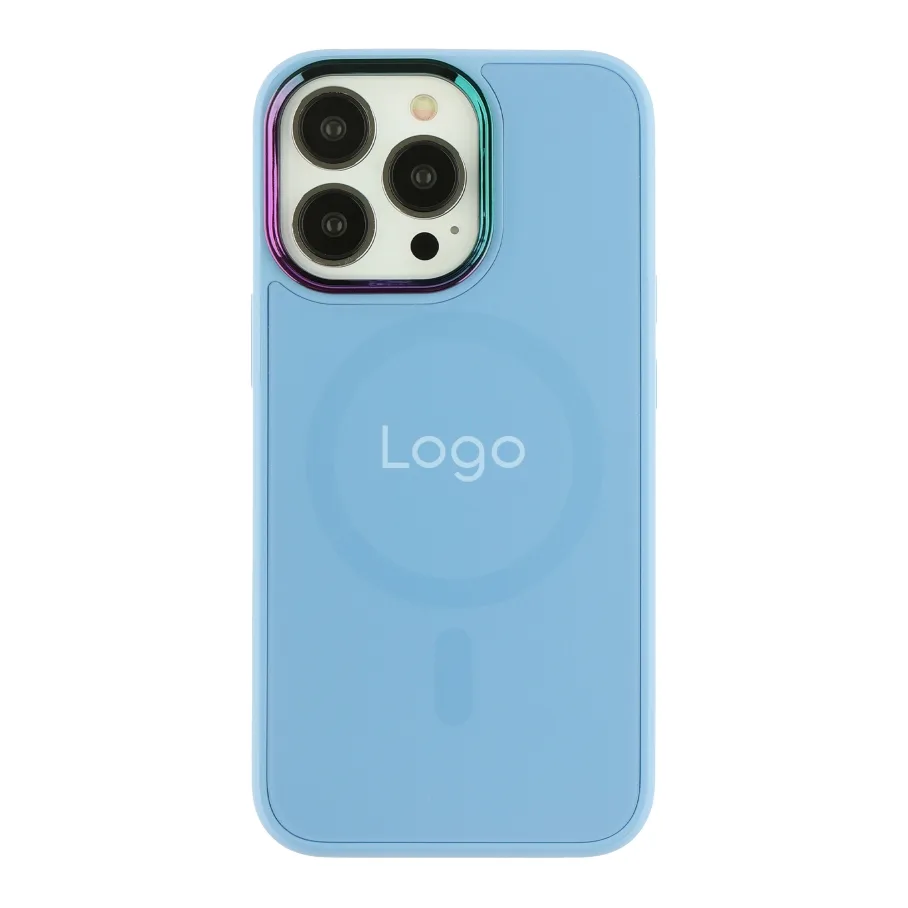 Чехол для iPhone 13 Pro с MagSafe, цвет синий