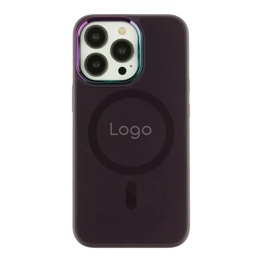 Чехол для iPhone 13 Pro Max с MagSafe, цвет фиолетовый
