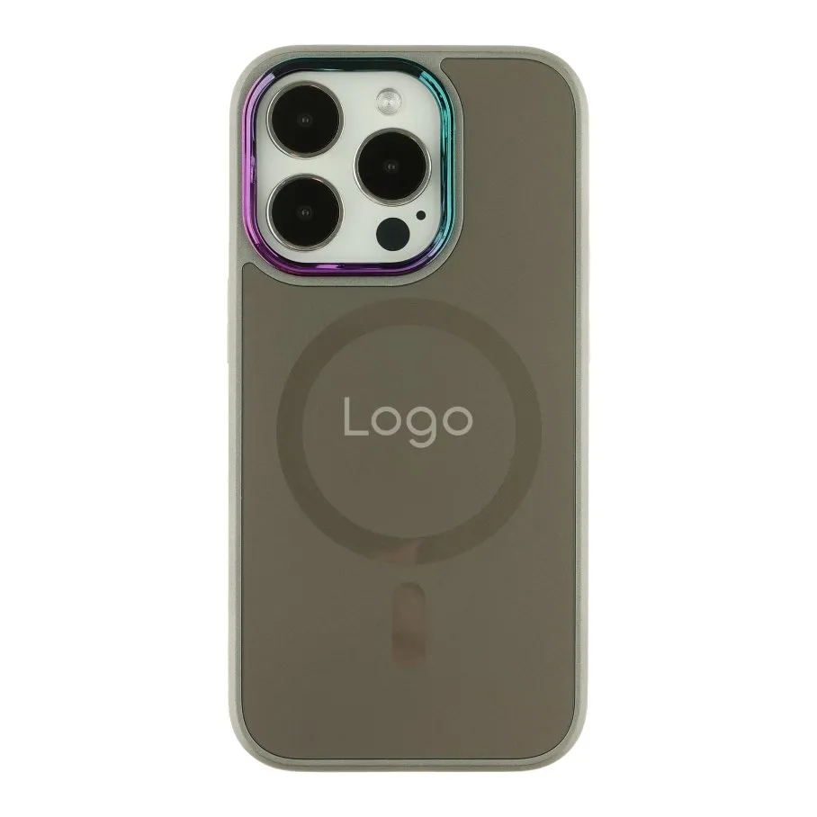 Чехол для iPhone 14 Pro с MagSafe, цвет серый