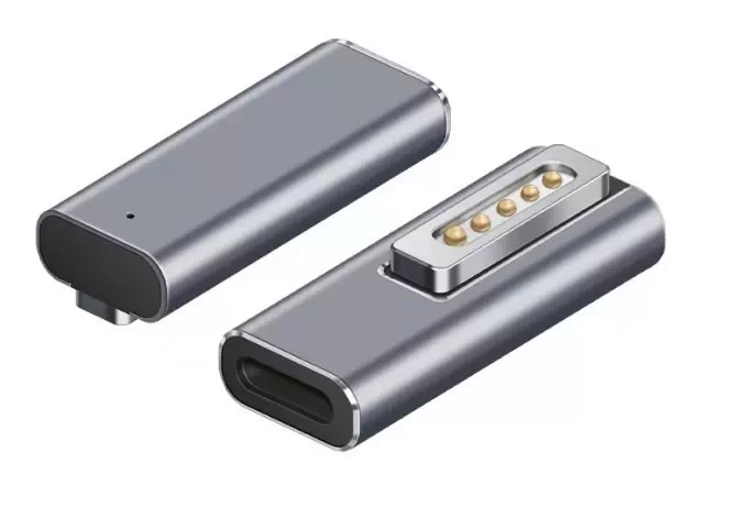 Переходник USB-C to MagSafe, цвет серый