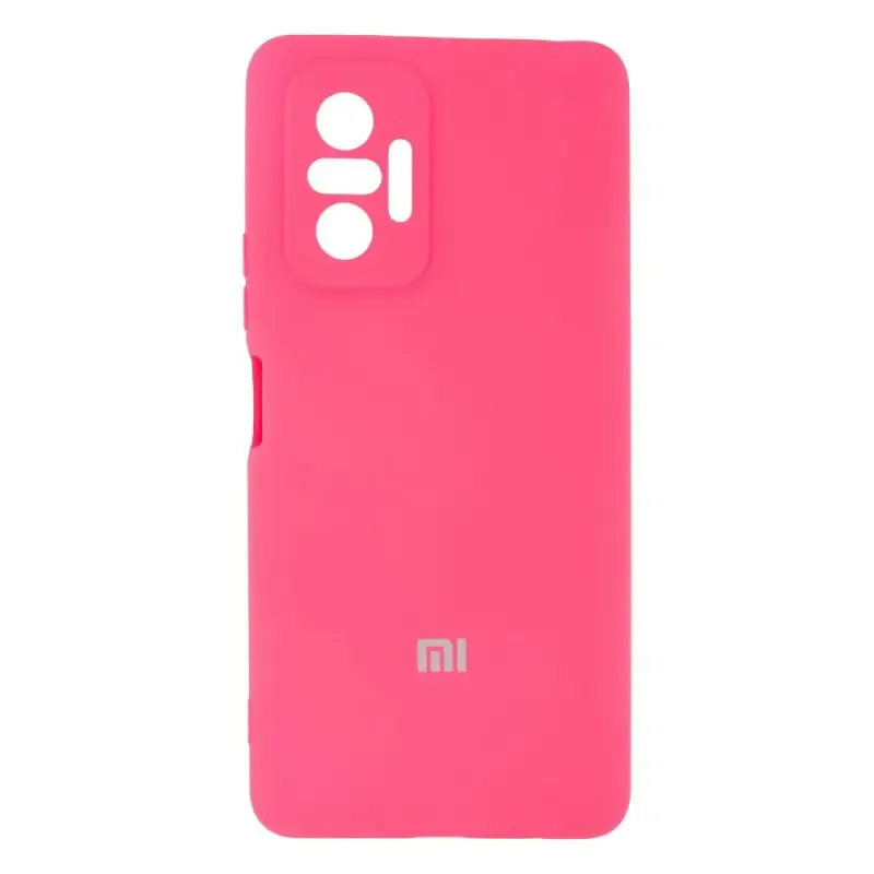 Чехол для Xiaomi Redmi Note 10, цвет розовый блестящий