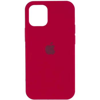 Чехол для iPhone 15, цвет розовый красный