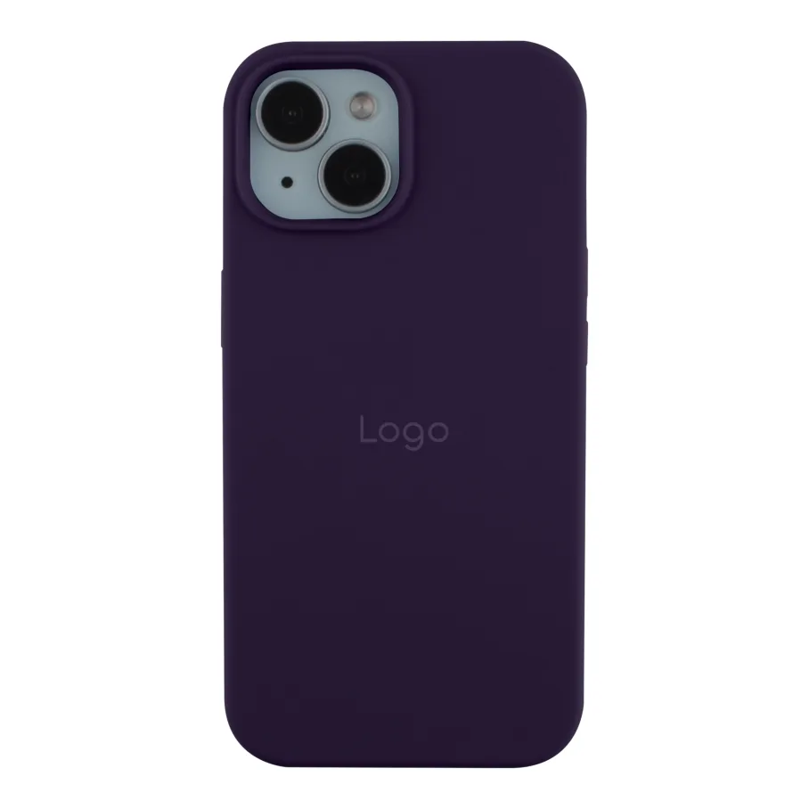 Чехол для iPhone 15, цвет аметистовый