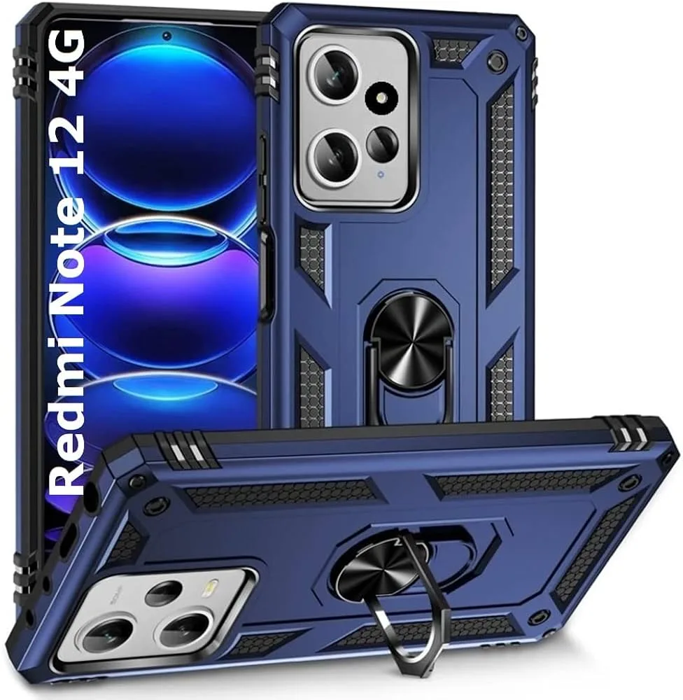 Armor Case для Xiaomi Redmi Note 12 4G, цвет темно-синий