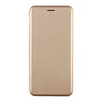 Книжка для Samsung Galaxy A13 2021, цвет золотой