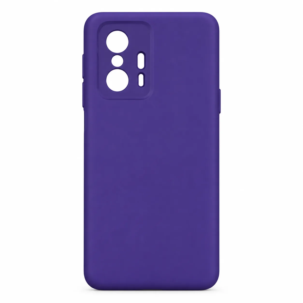 Чехол с рамкой для Xiaomi 11T, цвет фиолетовый