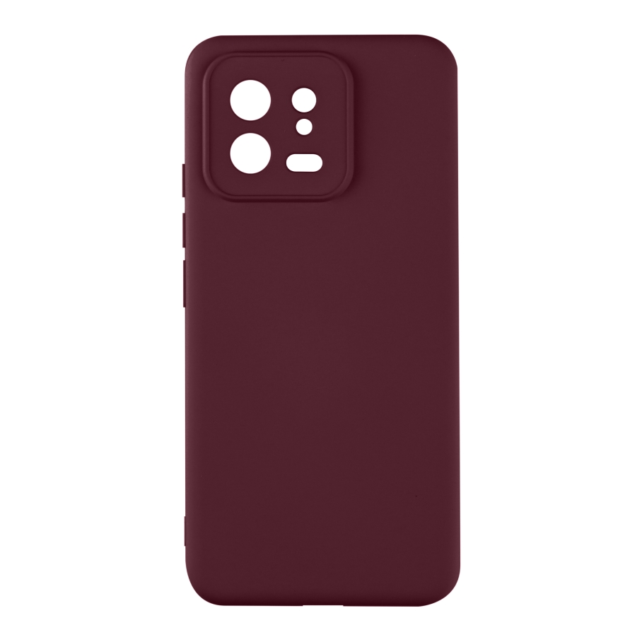 Чехол Silicone Cover Full Camera (A) для Xiaomi 13 (42.Maroon)