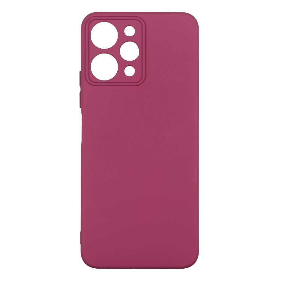 Чехол Silicone Cover Full Camera (A) для Xiaomi Redmi 12 (42.Maroon)