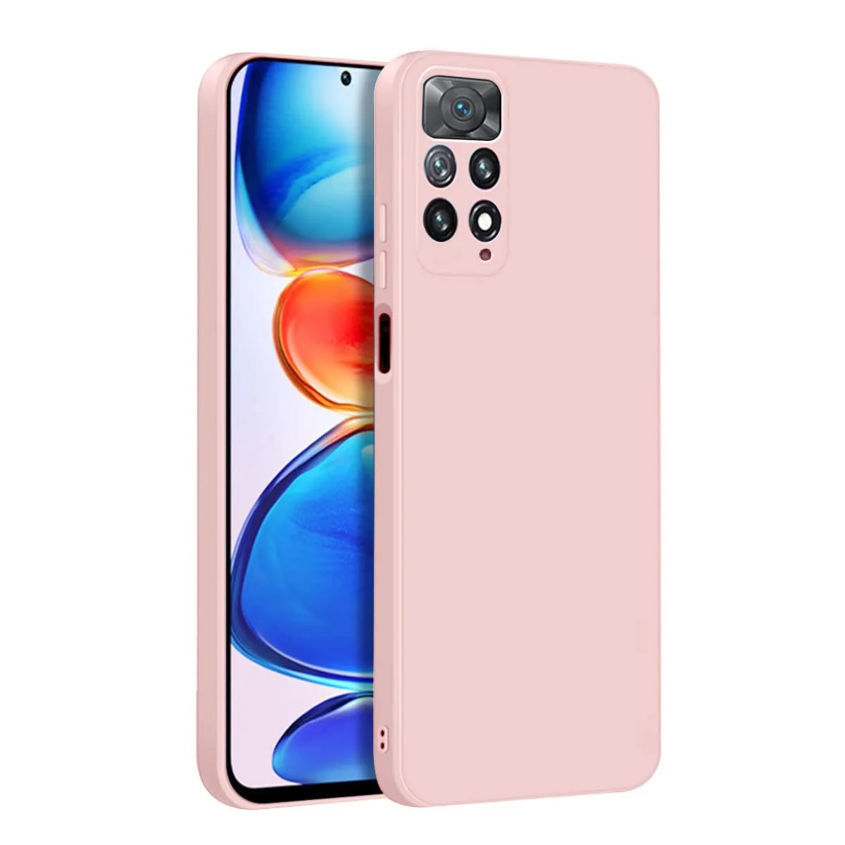 Чехол для Xiaomi Redmi Note 11 Pro (Global/5G) / Note 12 Pro 4G, цвет розовый песок