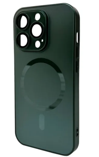 Чехол для Apple iPhone 14 ProMax с MagSafe, цвет зелёный