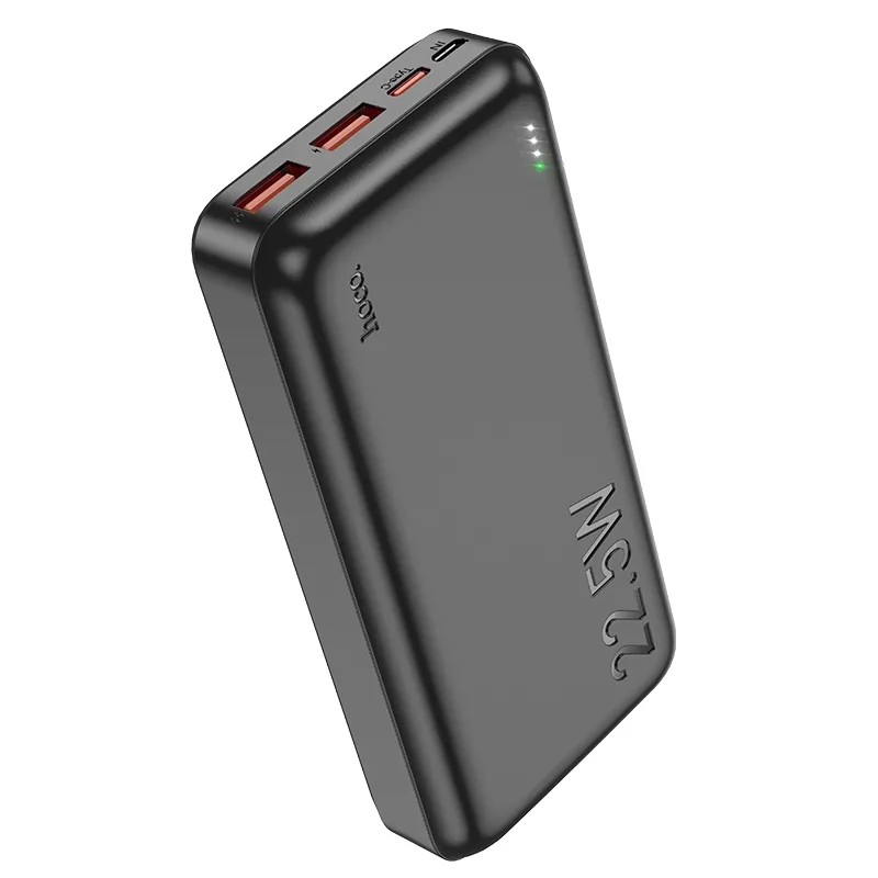 Power Bank Hoco J101A Astute PD22.5W, полностью совместимый, 20000mAh, цвет черный